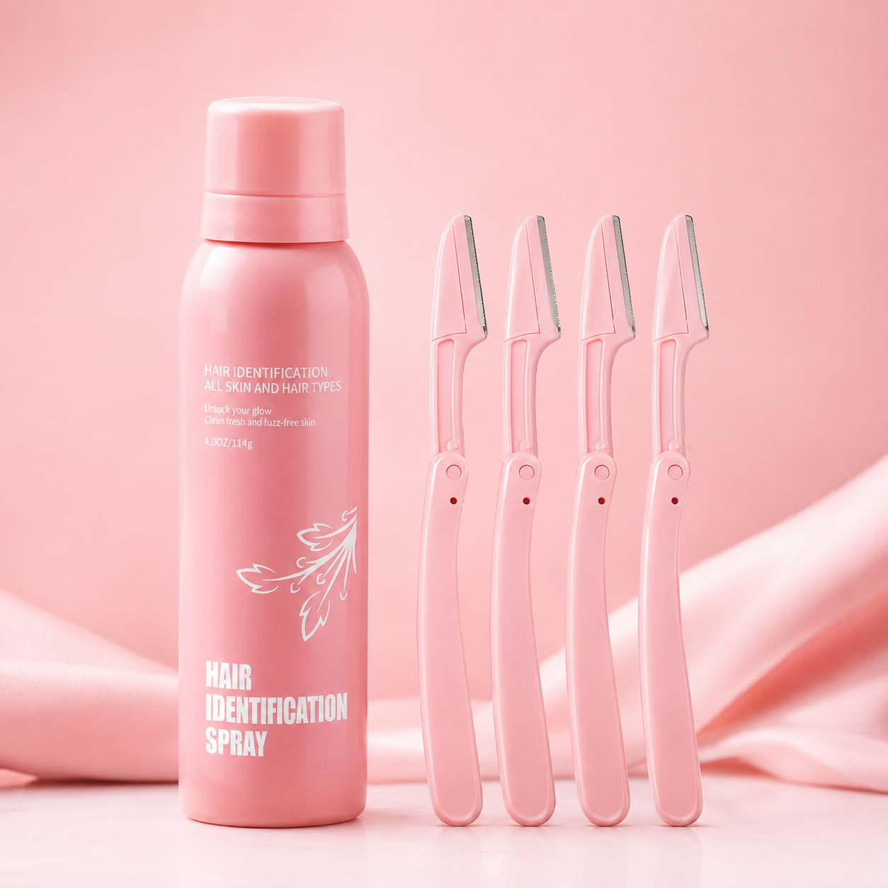 Hair Reveal Spray & Precision Dermaplaning Kit